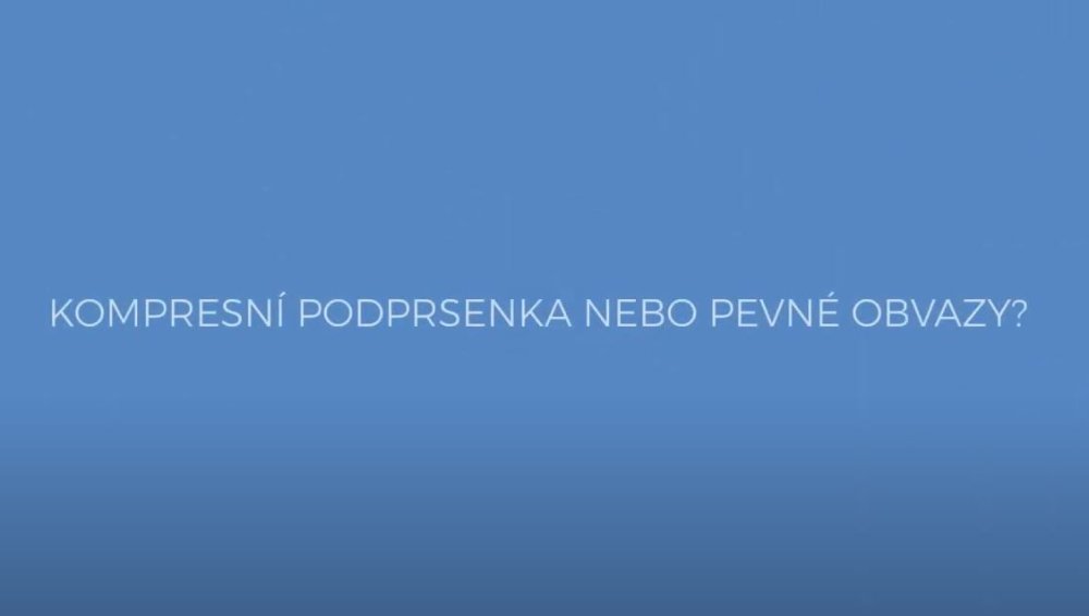 Po zvětšení prsou implantáty – Kompresní podprsenka nebo pevné obvazy?