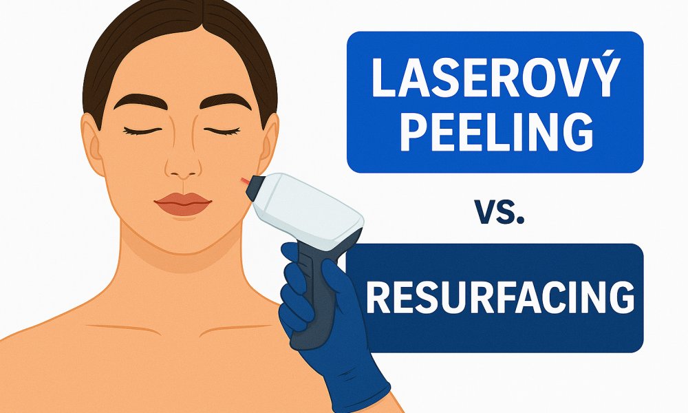 Laserový peeling vs. resurfacing: Jaký zákrok je pro vás vhodnější?